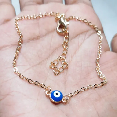 View Trendy Fashion Gold Color Simple Chain Eye Anklets For Women Beach Foot Jewelry Leg Chain Ankle Bracelets Women Accessories image