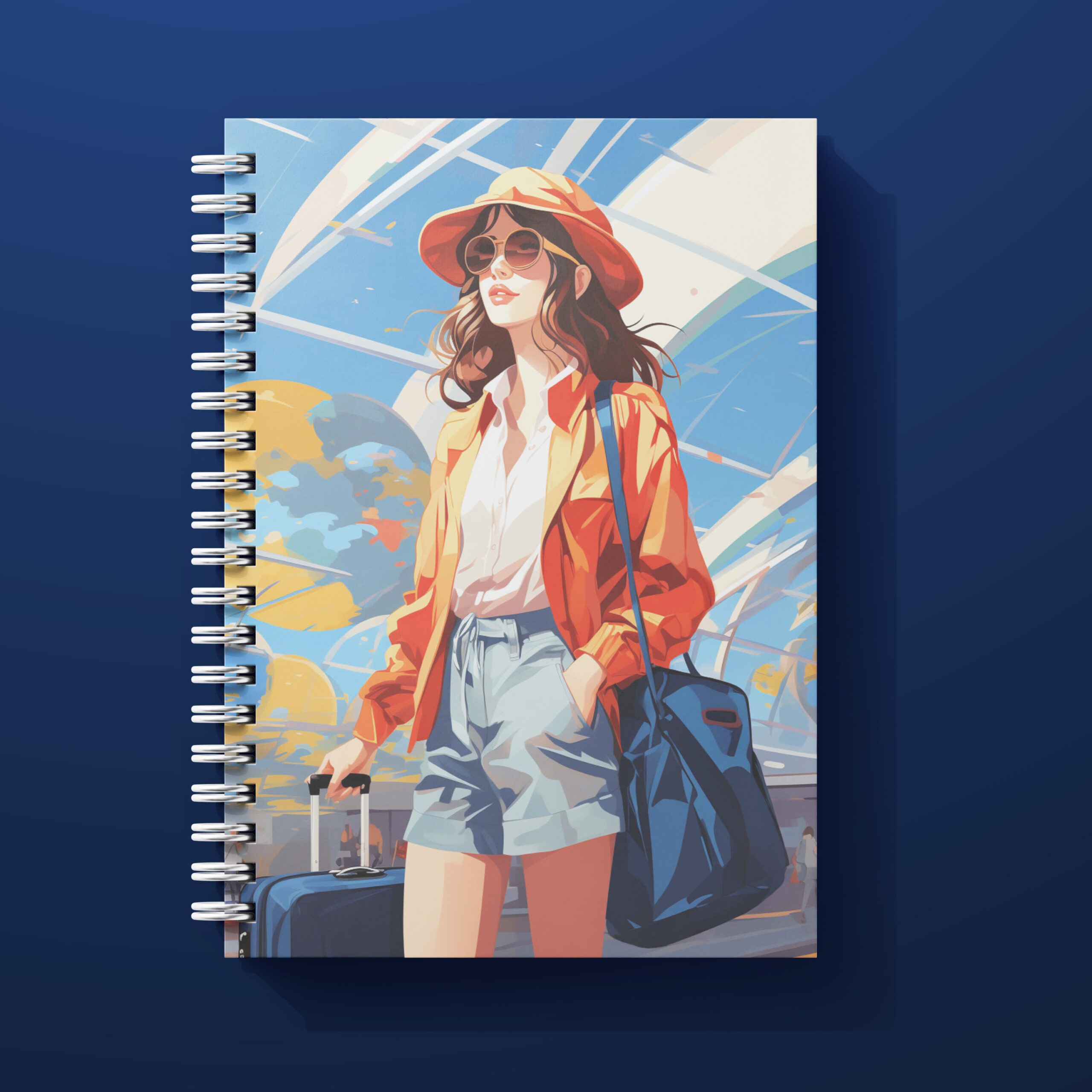 View Wander More, Write More. (Notebook design NB00440) image