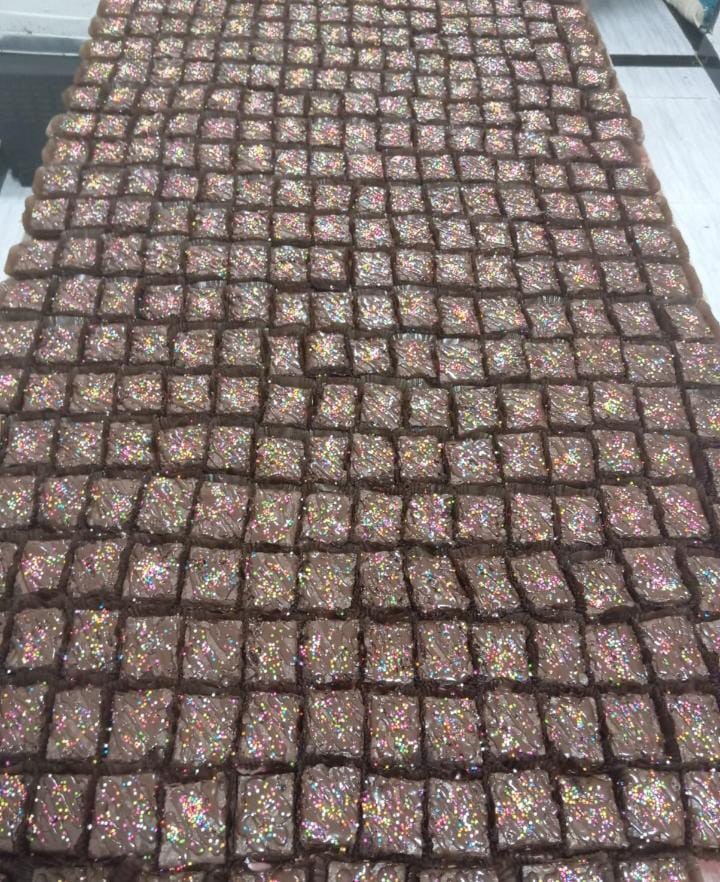 View Fudge Brownies with Chocolate Ganache image