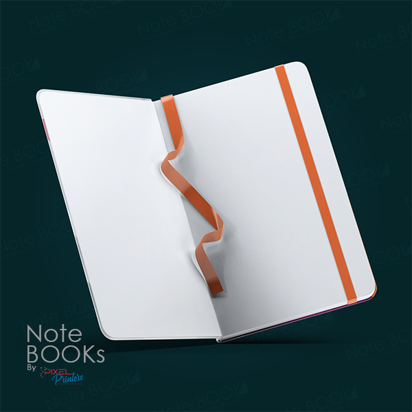 View Smart. Sleek. A5 Perfect Bound (Notebook design NB00453) image