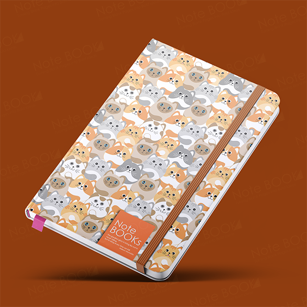 View From Concept to Cover – Stylish A5 Perfect Bound Notebooks (Notebook design NB00451) image