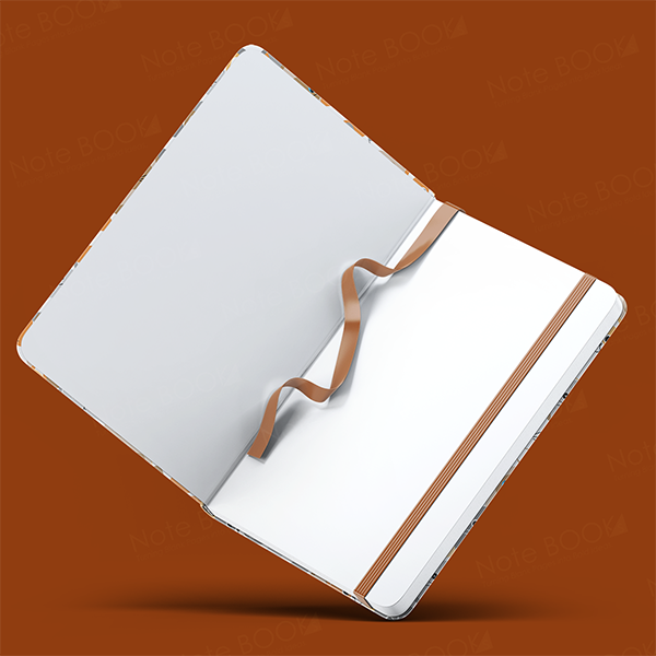View From Concept to Cover – Stylish A5 Perfect Bound Notebooks (Notebook design NB00451) image