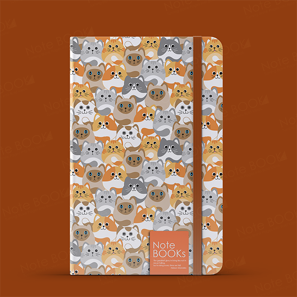 View From Concept to Cover – Stylish A5 Perfect Bound Notebooks (Notebook design NB00451) image