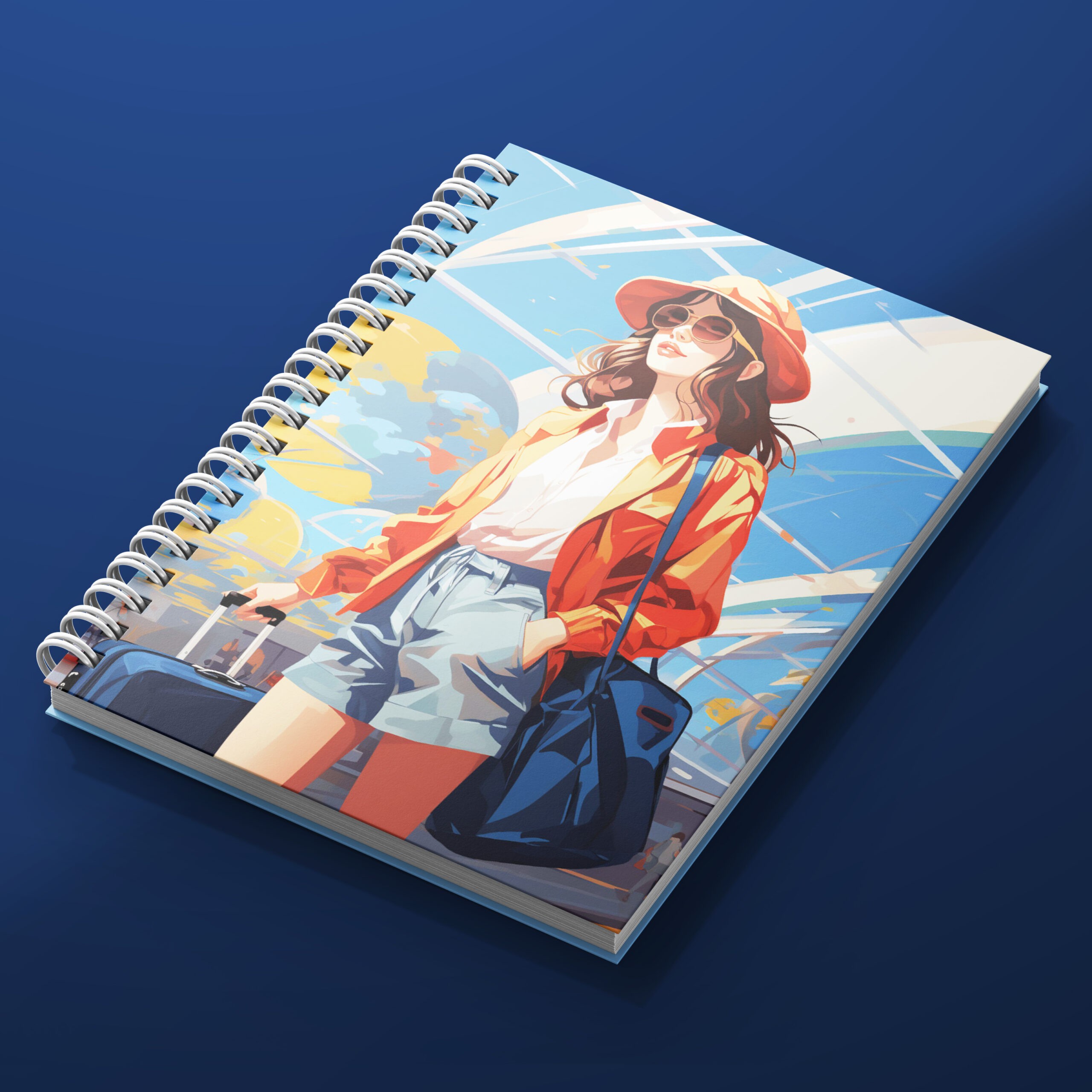 View Wander More, Write More. (Notebook design NB00440) image