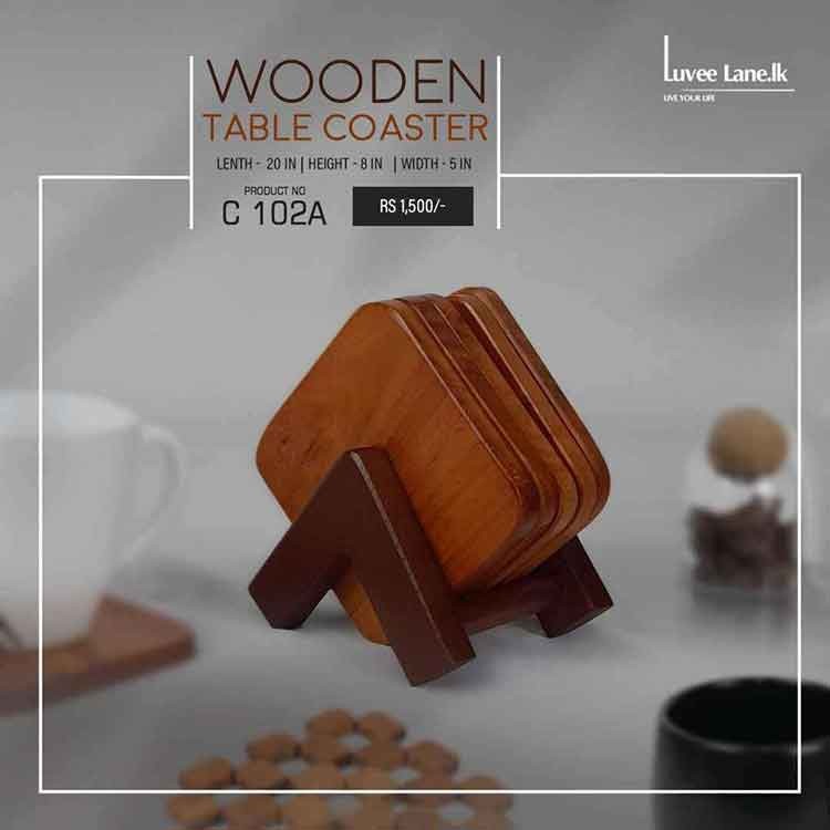 Wooden Table Coaster