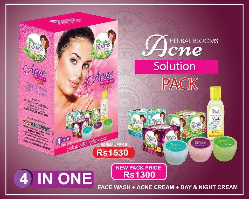 View Herbal Blooms Acne Solution Pack image