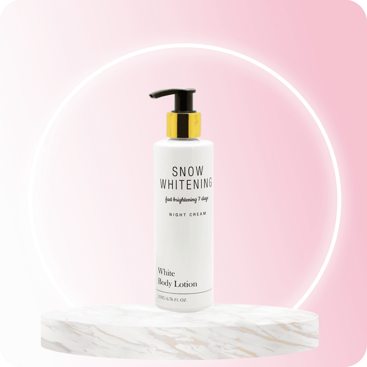 Snow Whitening Night Body Lotion 200g