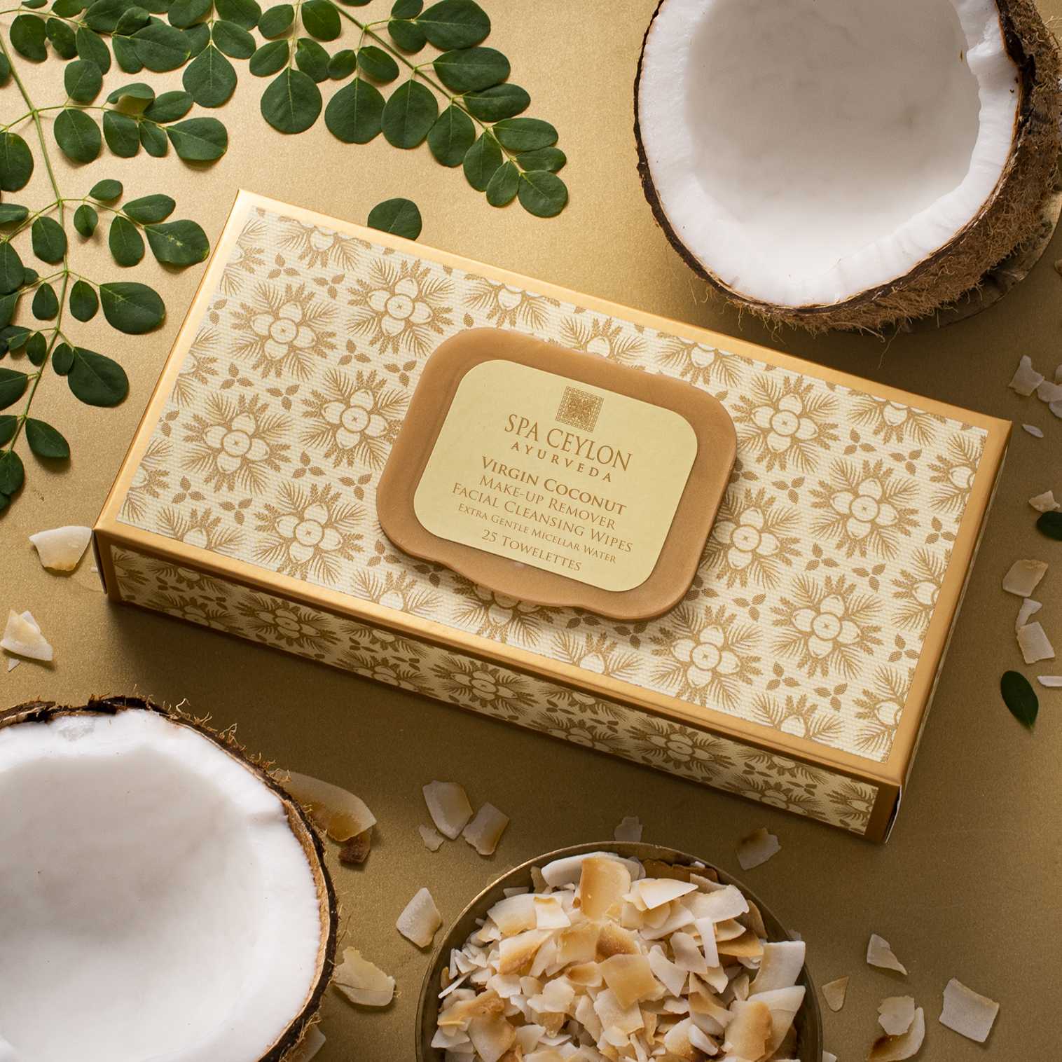 Virgin Coconut – Make Up Remover – Facial Cleansing Wipes