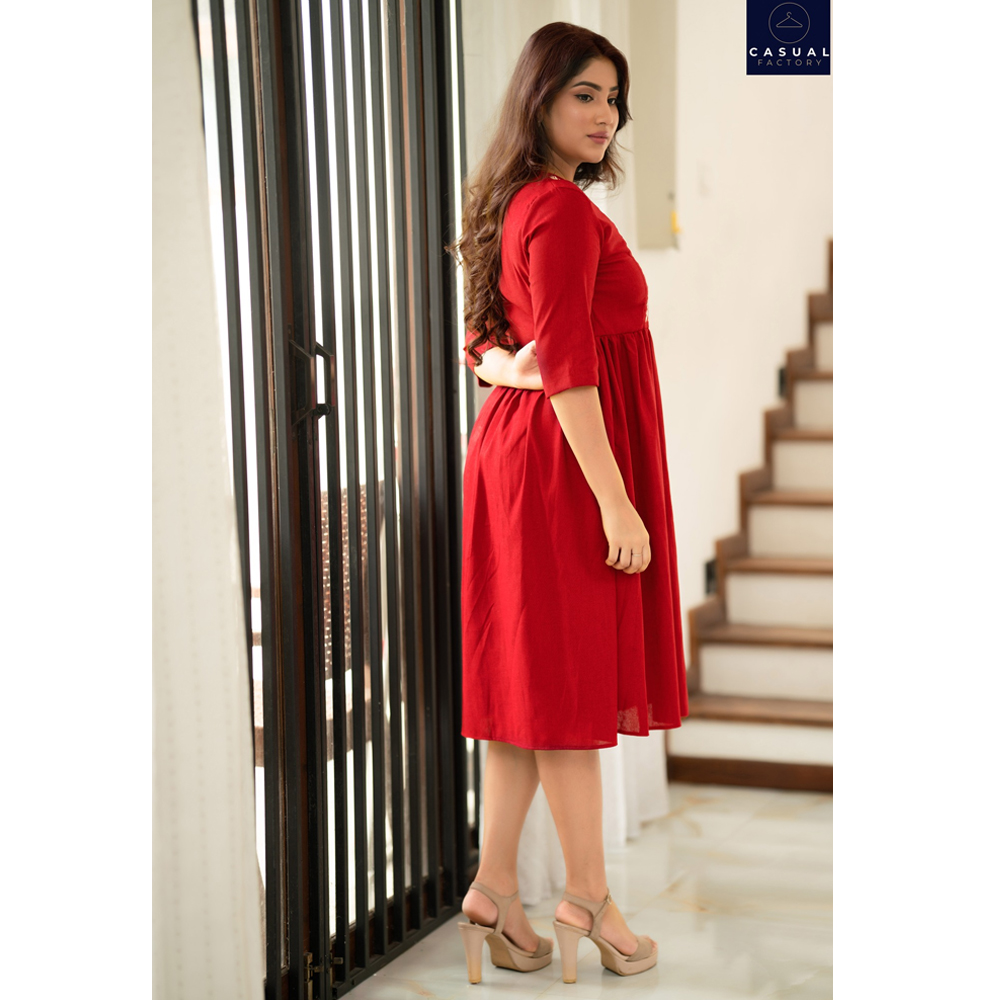 View Embroidery Dress #CF 10025 image