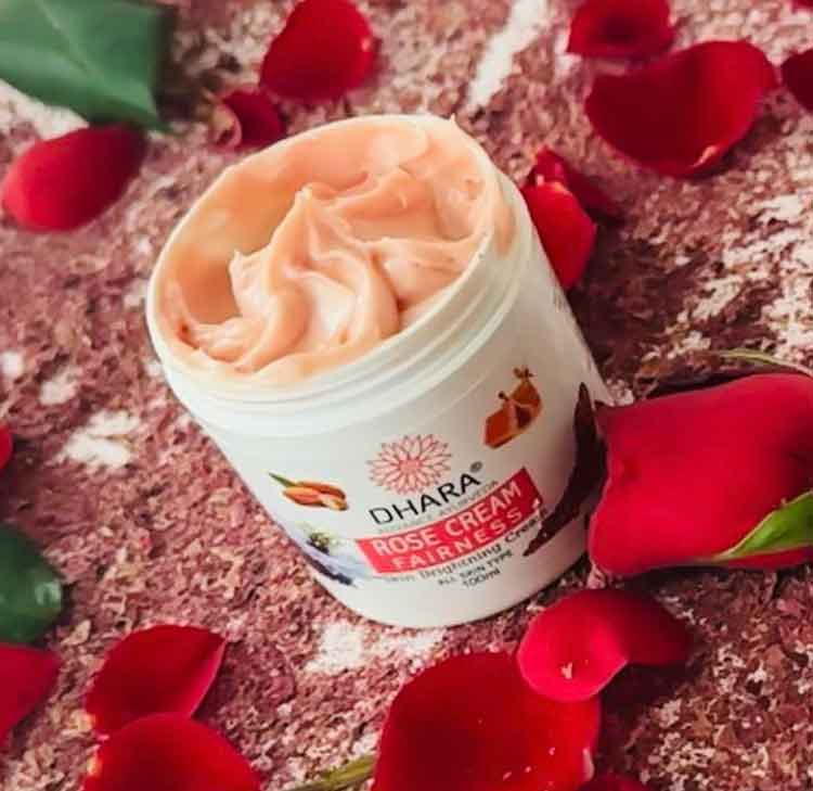 DHARA AYURVEDA SKIN BRIGHTENING ROSE DAY AND NIGHT CREAM - 100ml