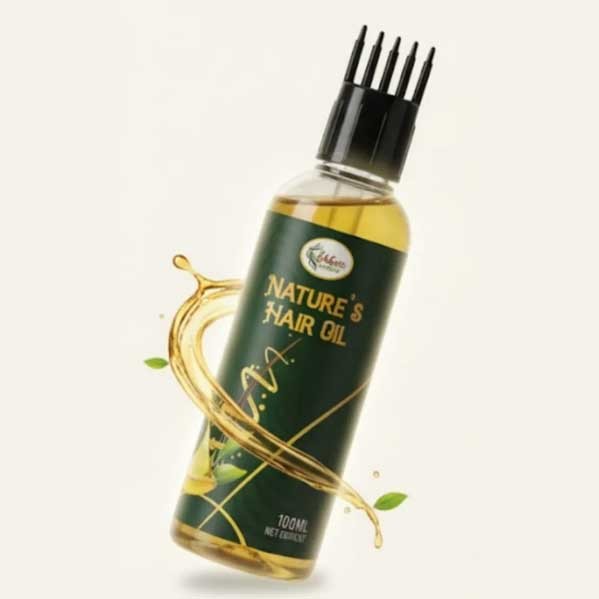Nava Herbal Nature’s Hair Oil – Herbal Hair Strengthening & Nourishing Oil