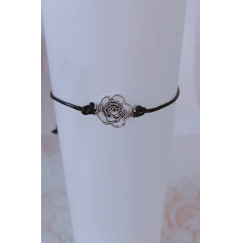 View Adjustable Rose Flower Bracelets for Women Girls image