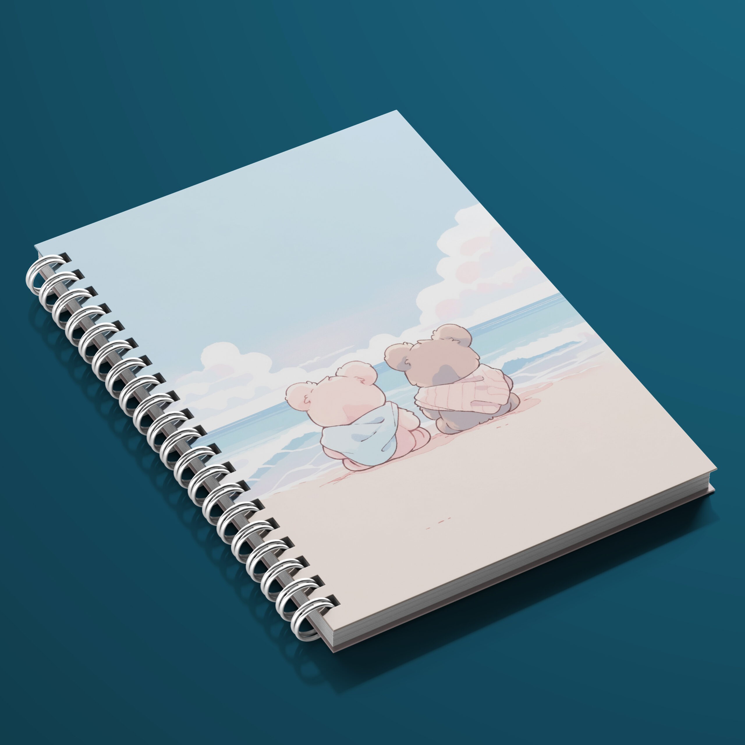 View Two Bears, One Love, Endless Stories (Notebook design NB00439) image