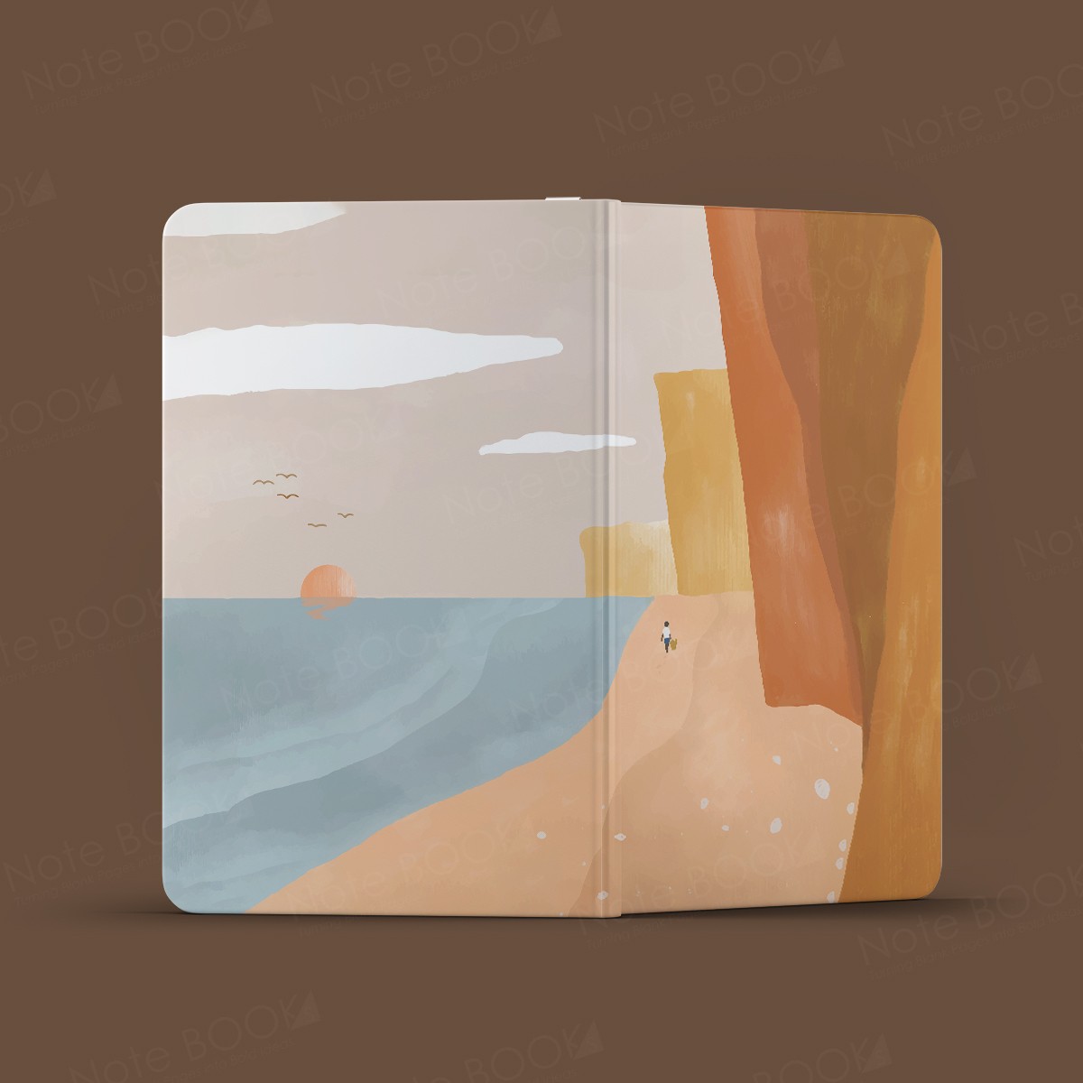 View Capture the Calm of the Coastline. (Notebook design NB00434) image