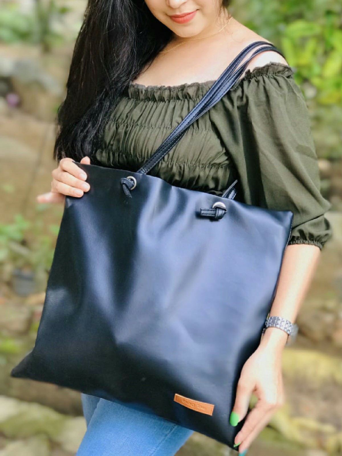 Sturdy Hard Tote (Bag With Pouch) Collection