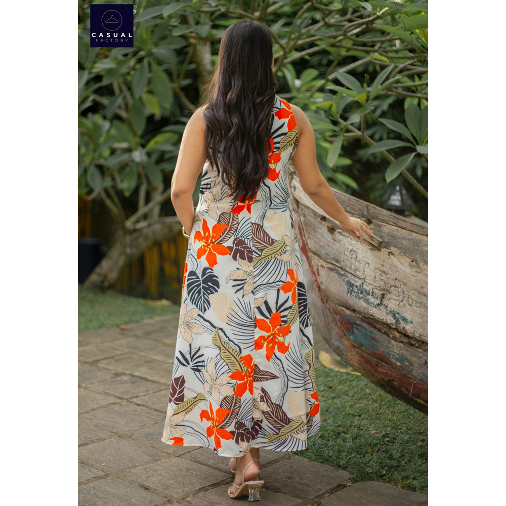 View White Maxi Dress CF 100159OF image