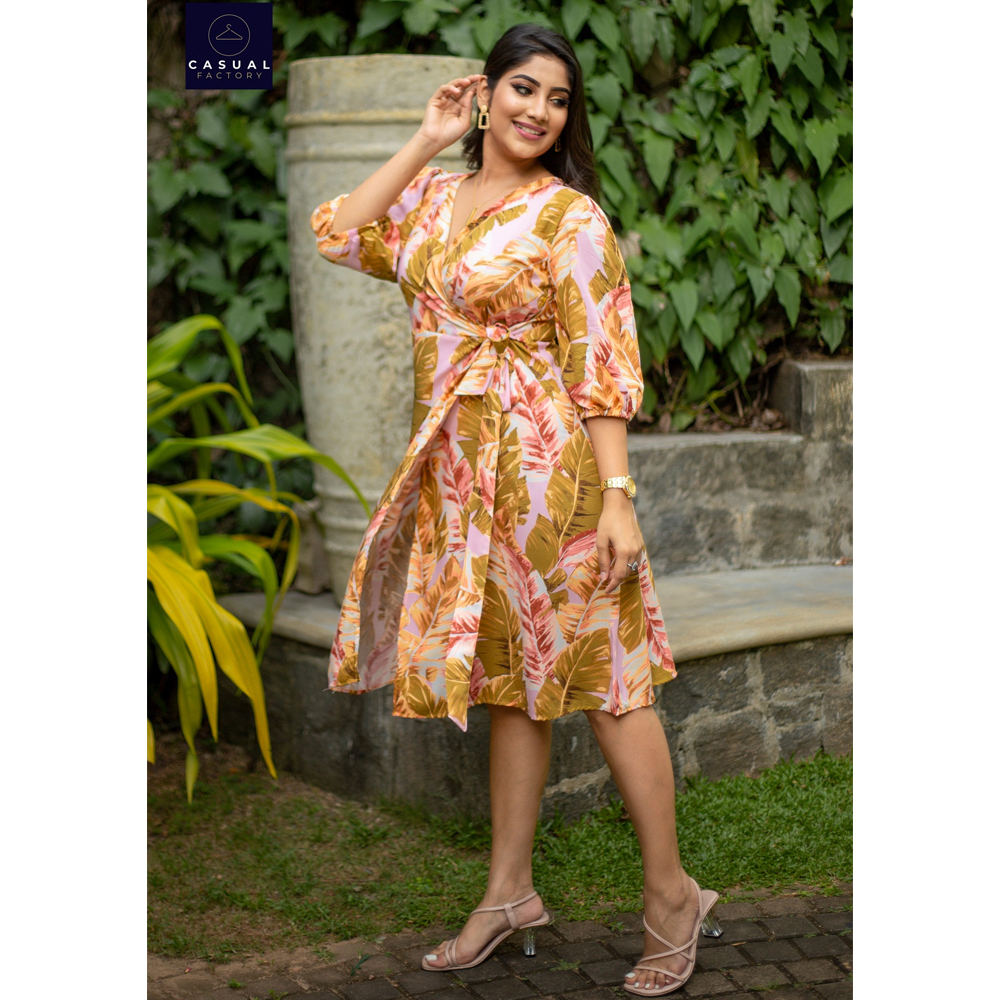 View Wrap Midi Dress CF 100115 image