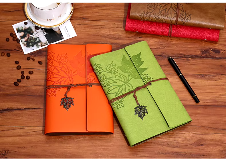 View Travelers Vintage PU Leather Notebook (Notebook design NB00427) image