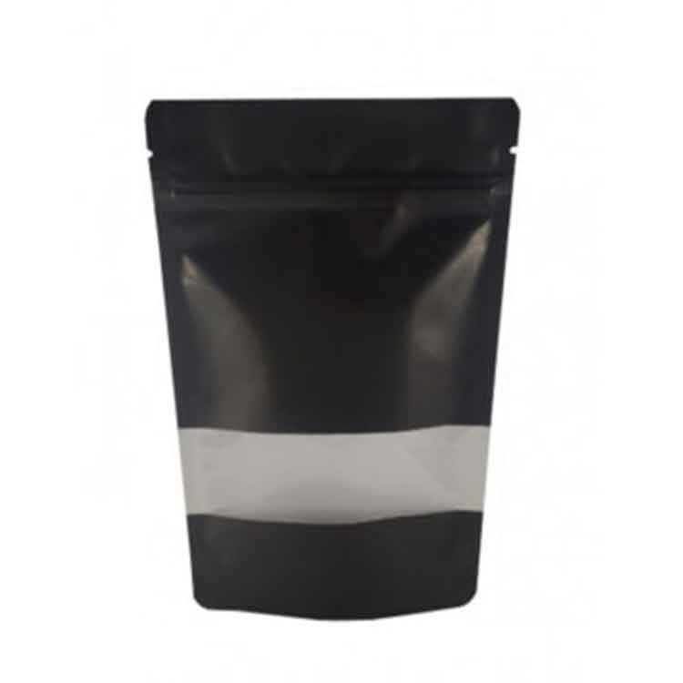 Kraft Paper Transparent Zip Lock Bag - 100g