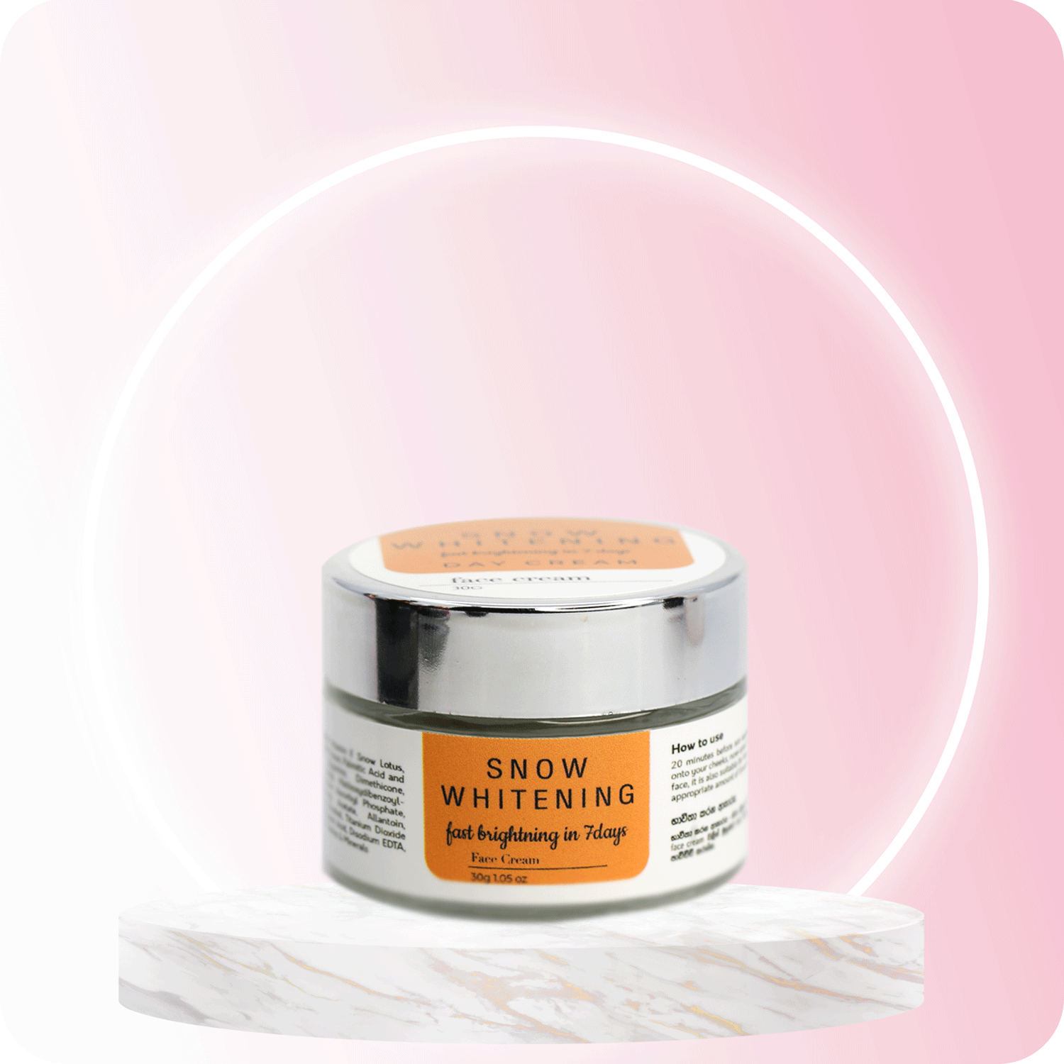Snow Whitening Sun Protection Day Face 30g
