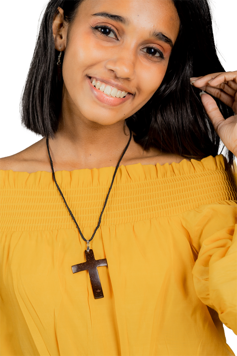 View Cross shape necklace image