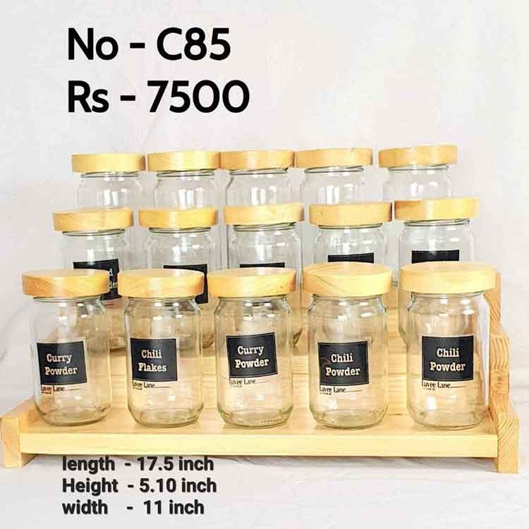 Wooden Bottle Rack