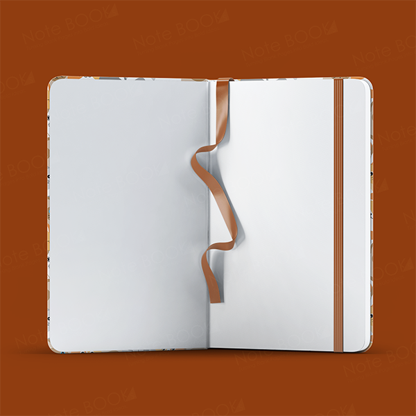 View From Concept to Cover – Stylish A5 Perfect Bound Notebooks (Notebook design NB00451) image