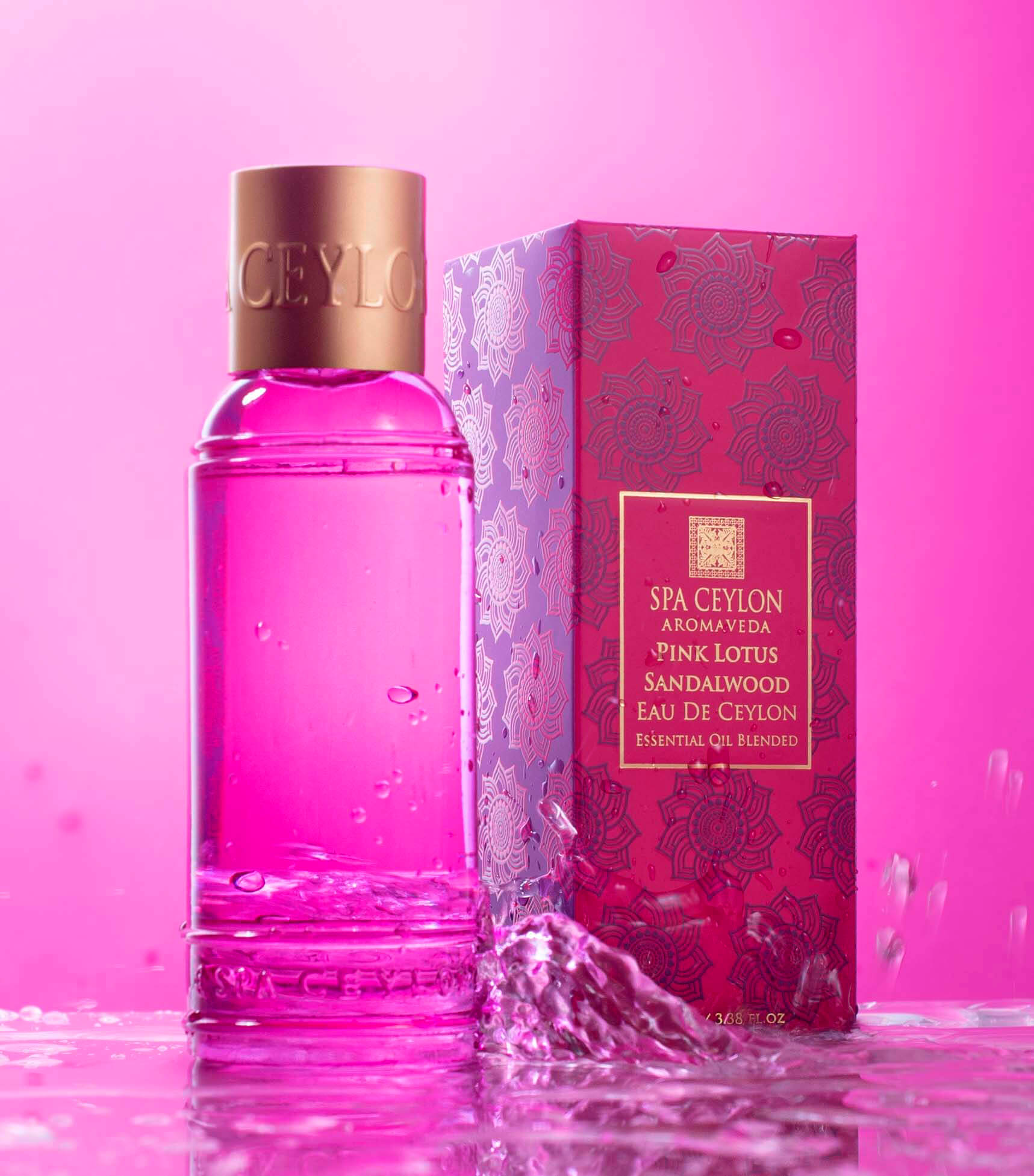 Pink Lotus Sandalwood – Eau De Ceylon 100ml