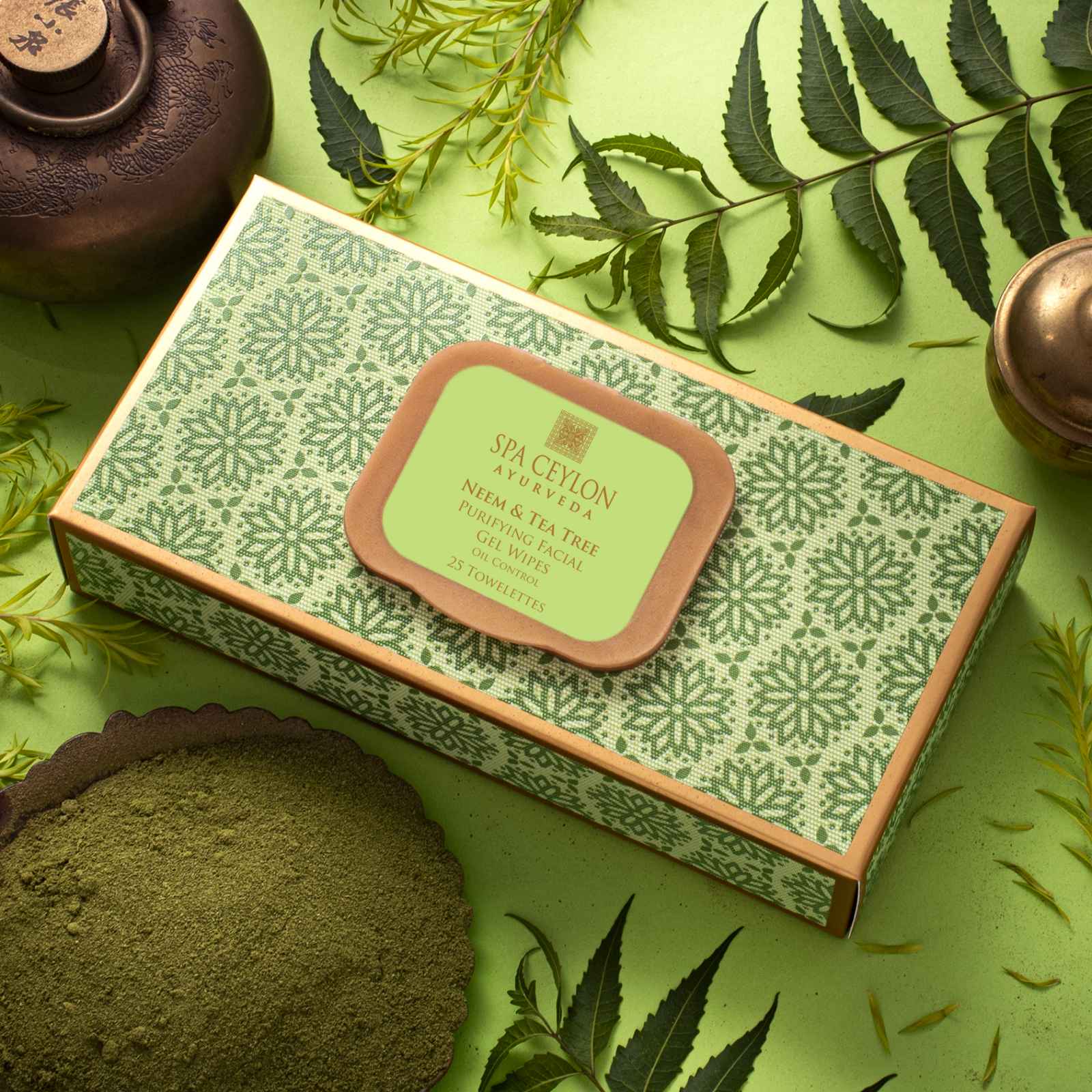 Neem & Tea Tree Purifying Facial Gel Wipes
