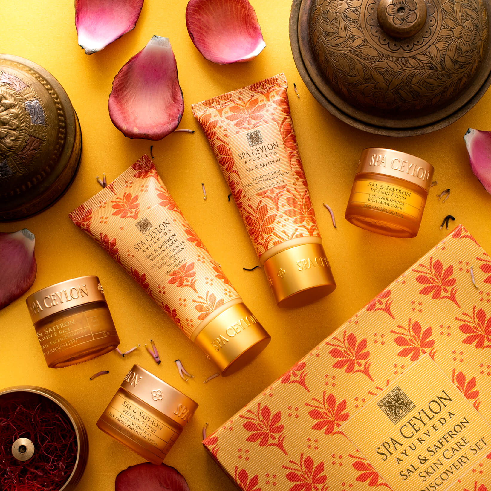 Sal & Saffron – Skin Care Discovery Set