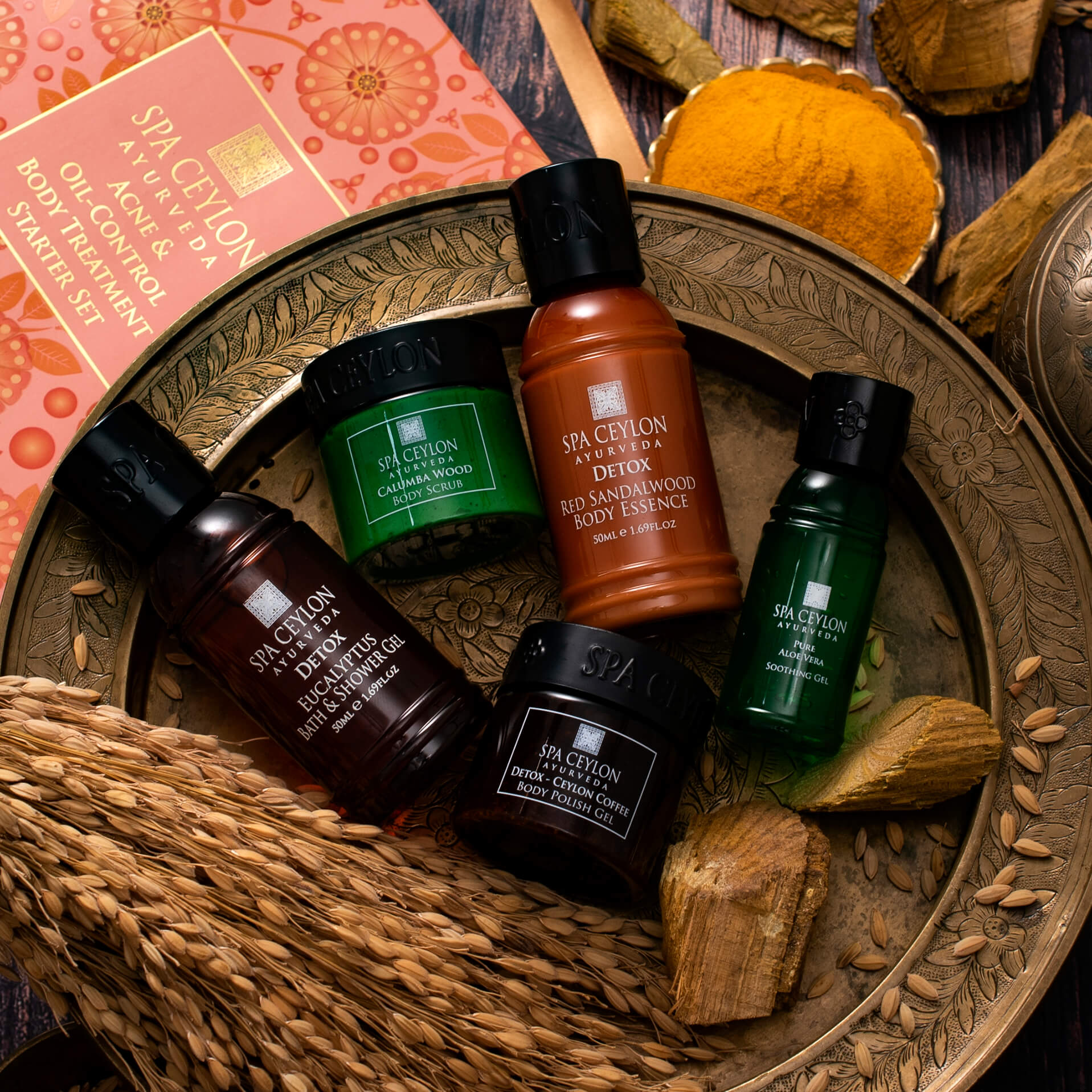 Acne & Oil-Control Body Treatment Starter Set