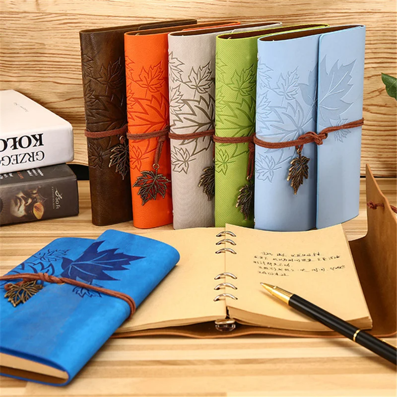 View Travelers Vintage PU Leather Notebook (Notebook design NB00427) image