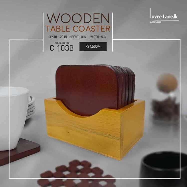Wooden Table Coaster
