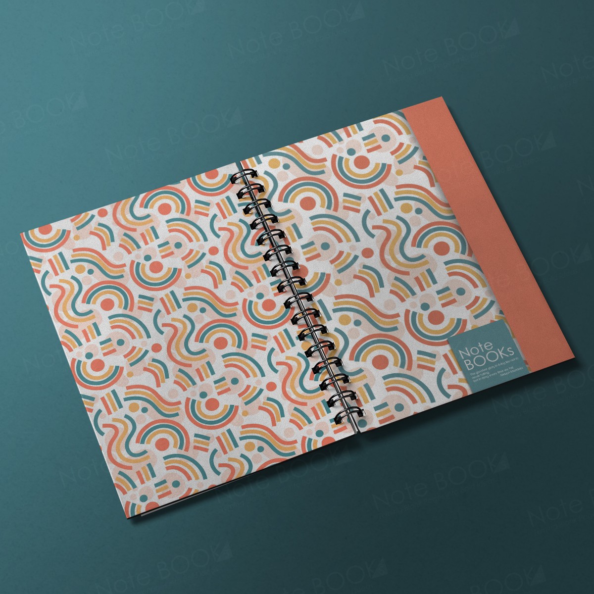 View Stylish Notebooks for Writing, Planning, and Doodling (Notebook design NB00413) image