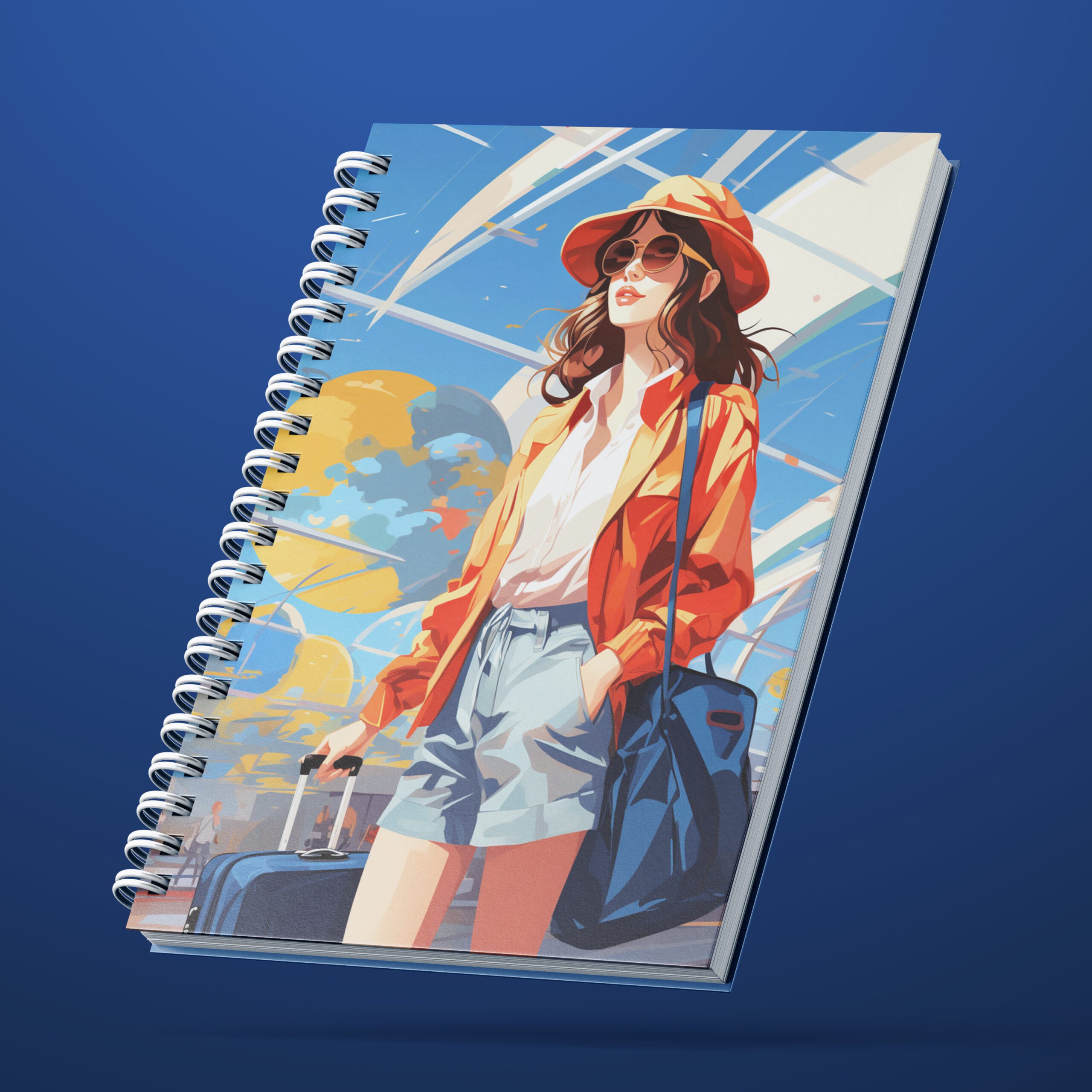 View Wander More, Write More. (Notebook design NB00440) image