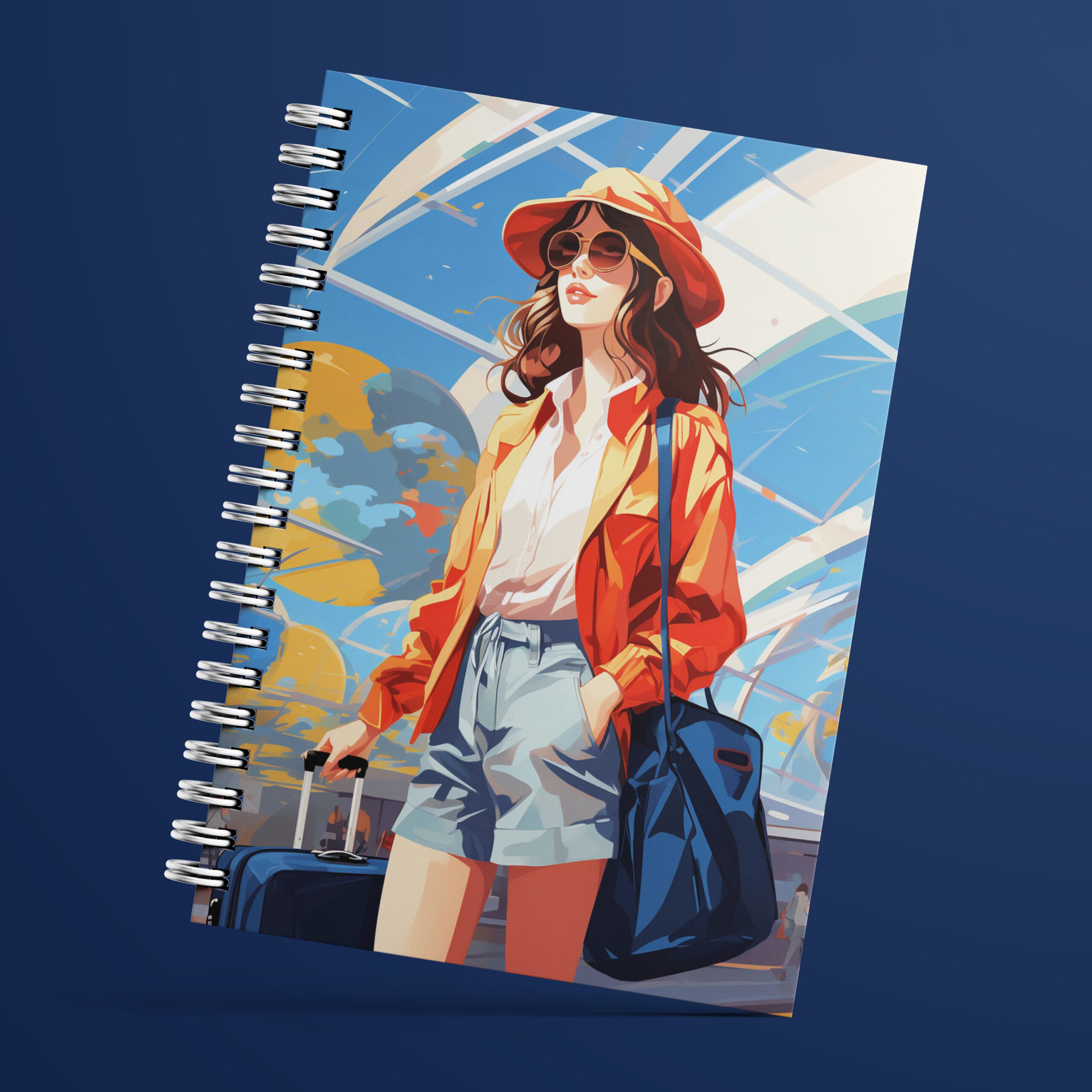 View Wander More, Write More. (Notebook design NB00440) image