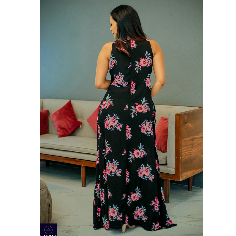 View Floral Maxi Dress CF 100159BPF image