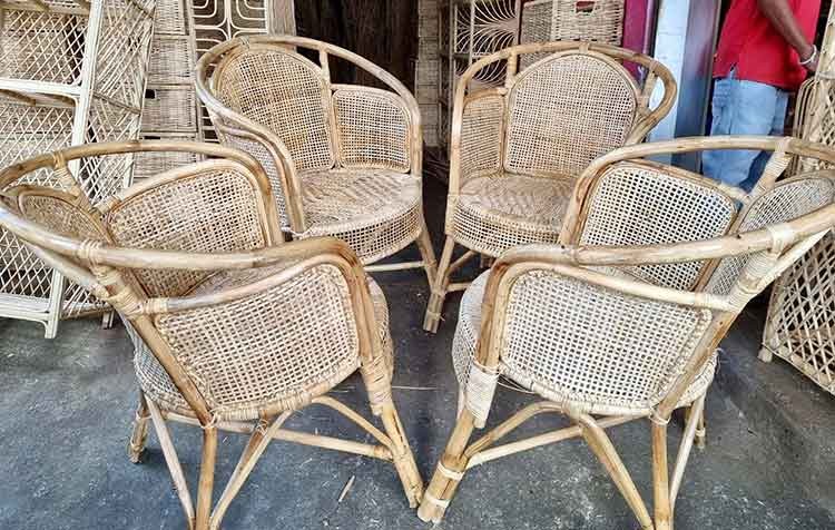 View Cane Chair Set image