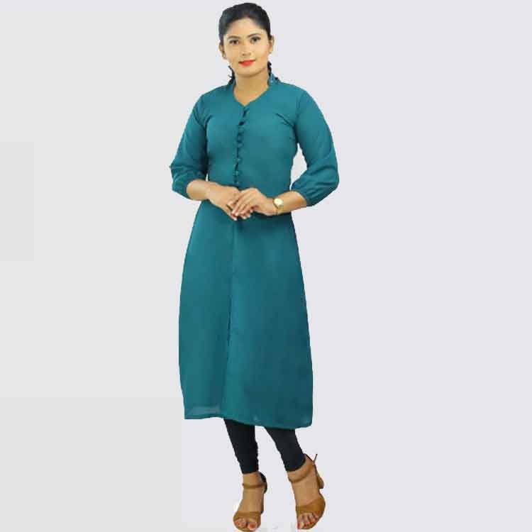 View Three-Quarter Sleeves Long Top image