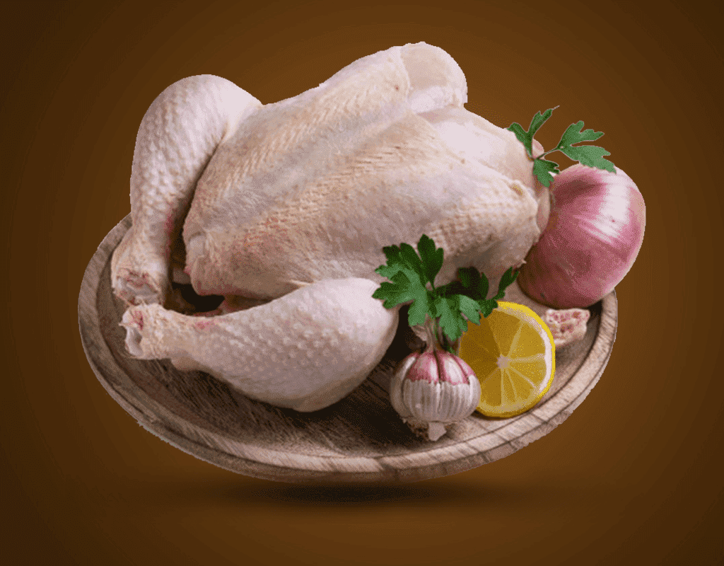 WHOLE CHICKEN WITH SKIN 1.3 KG