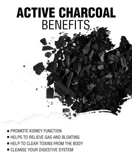 View Activated Coconut Charcoal Capsules - 60 Capsules image