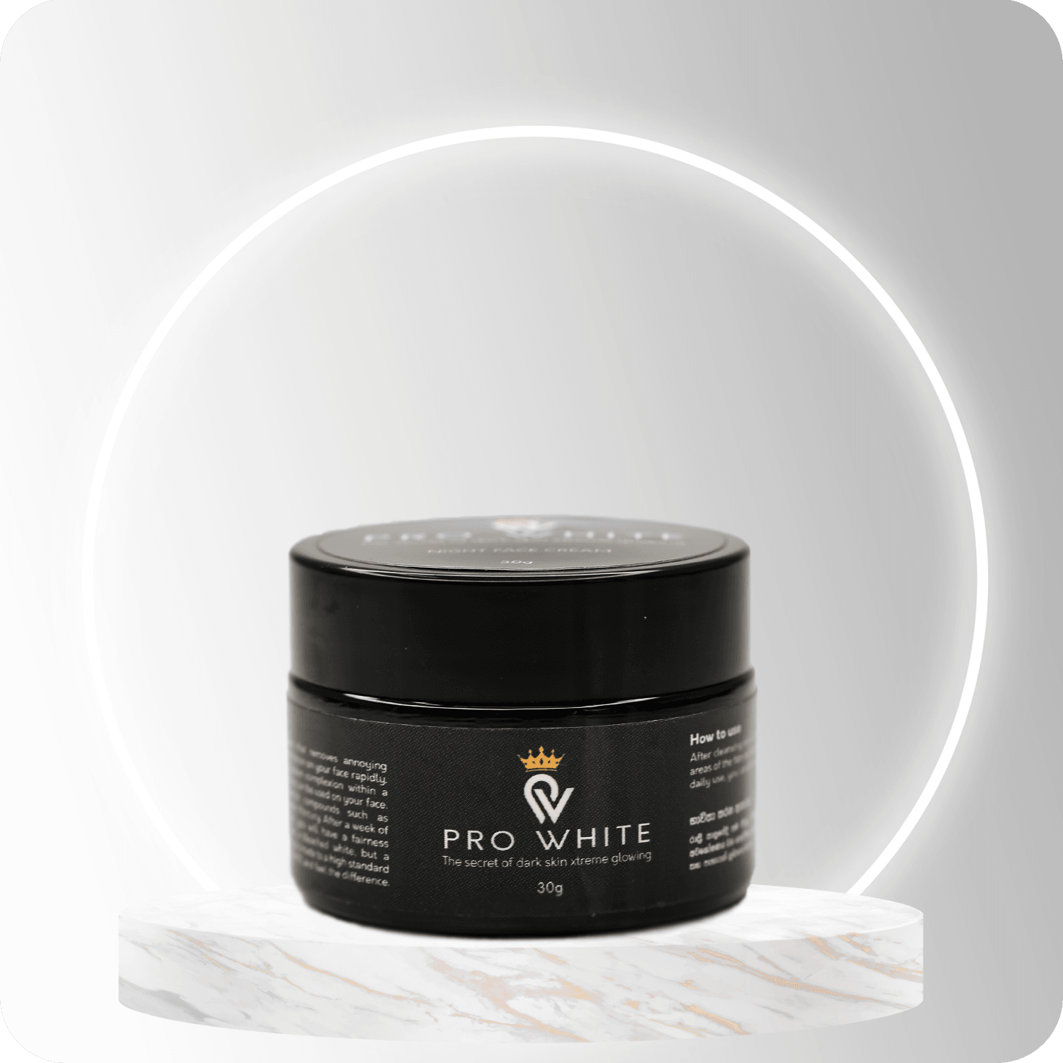 Pro White Night Face Cream 30g