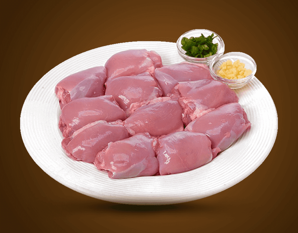 CHICKEN BONELESS THIGH 500G