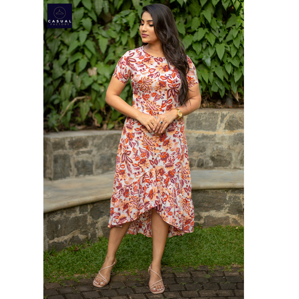 View High Low Dress CF 100143 image