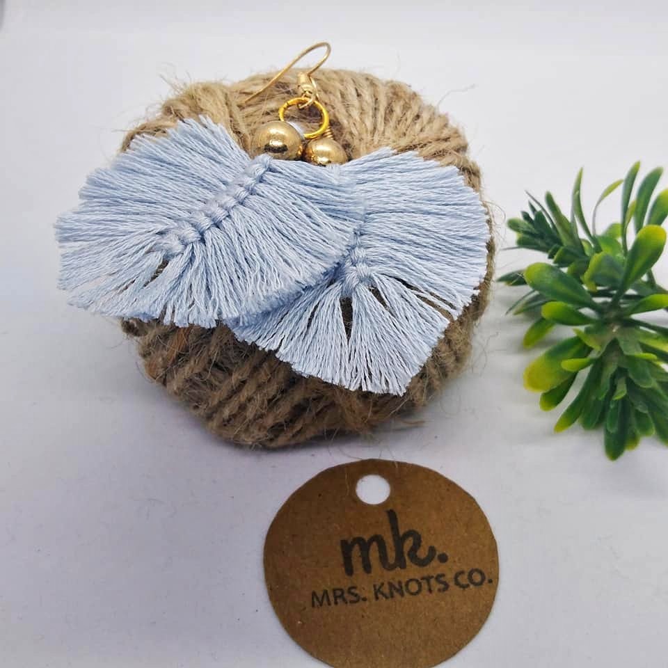 View Hand Made Luxury Cotton Ear Rings image