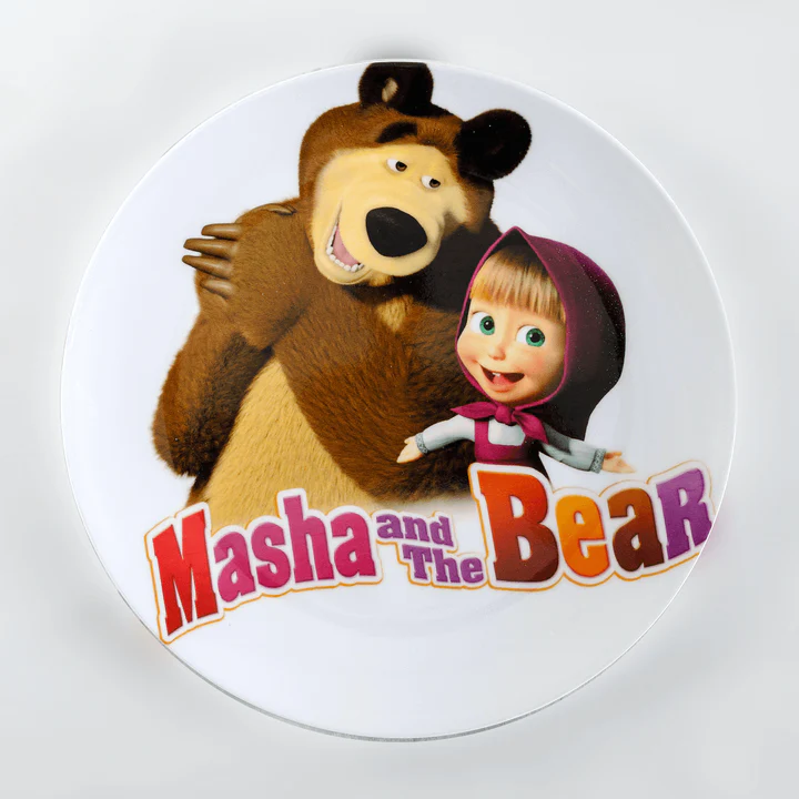 MASHA AND THE BEAR PLATE
