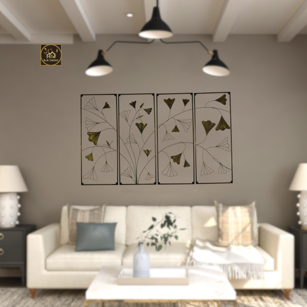 Handmade Sri Lankan Plant Wall Art for the Perfect Living Room, Lobby, and Office Decor