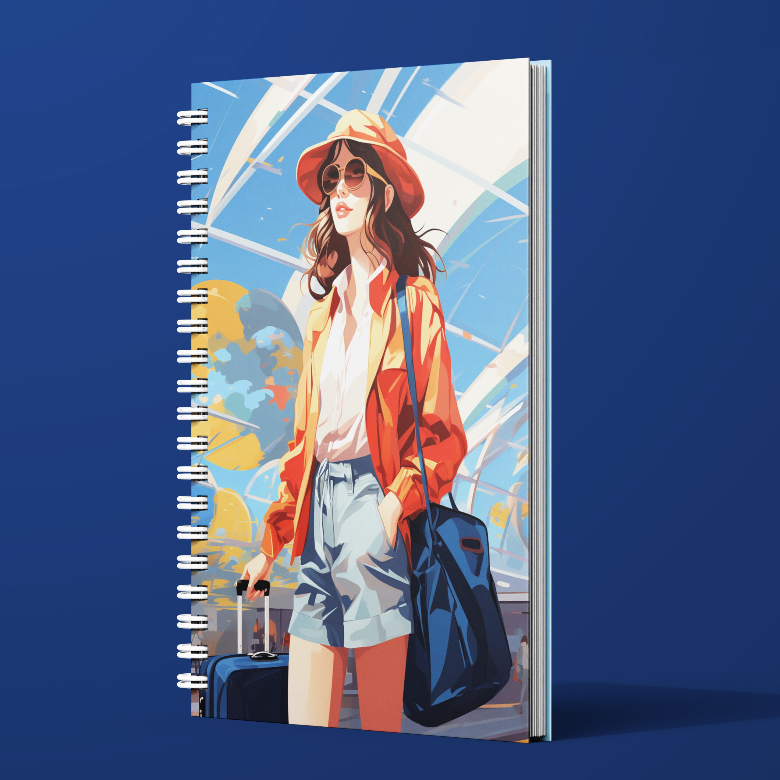View Wander More, Write More. (Notebook design NB00440) image