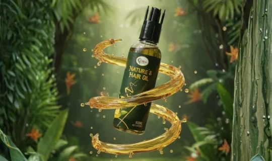 View Nava Herbal Nature’s Hair Oil – Herbal Hair Strengthening & Nourishing Oil image