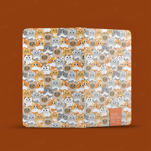 View From Concept to Cover – Stylish A5 Perfect Bound Notebooks (Notebook design NB00451) image